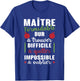 Original Gift School Teacher End of Year Thank You T-Shirt - T-Shirt | Royal
