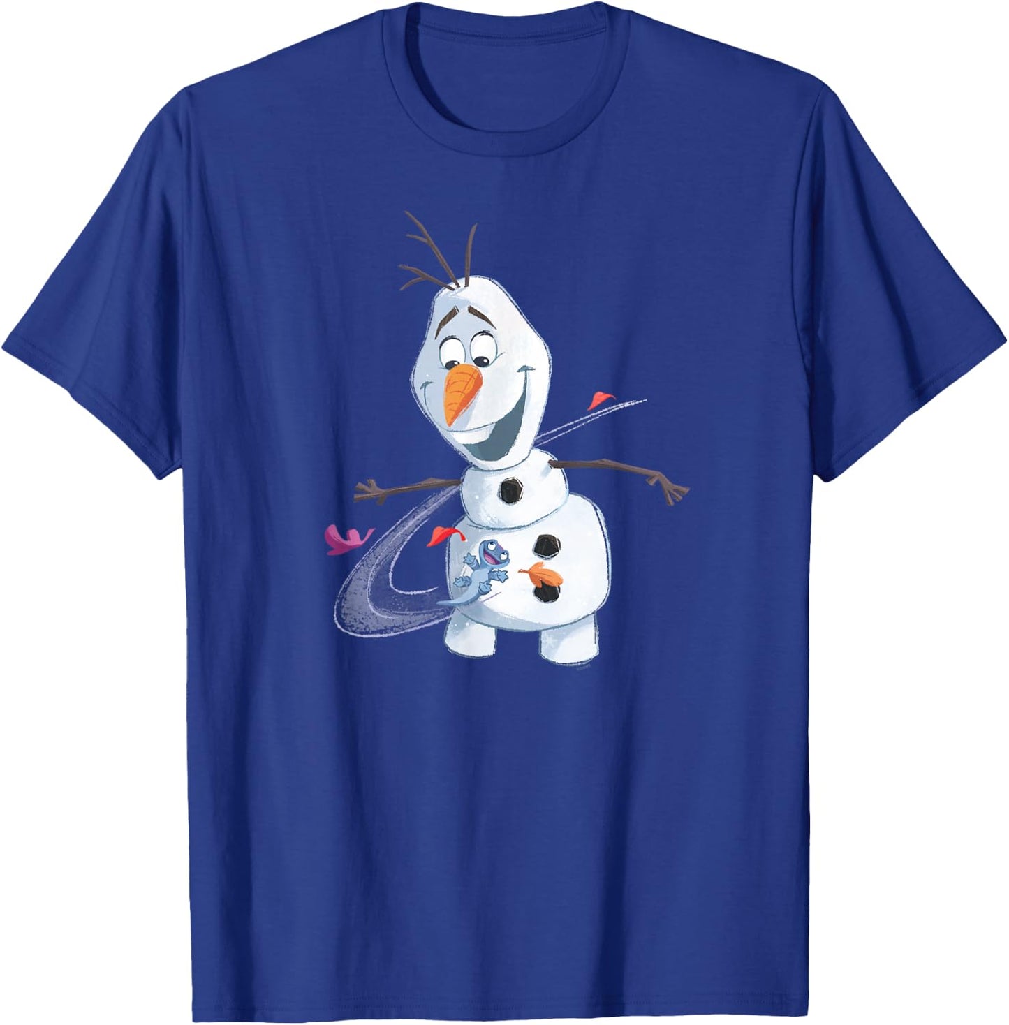 Disney Frozen 2 Olaf & Mattias Autumn Fun , black, s T-Shirt - T-Shirt | Royal