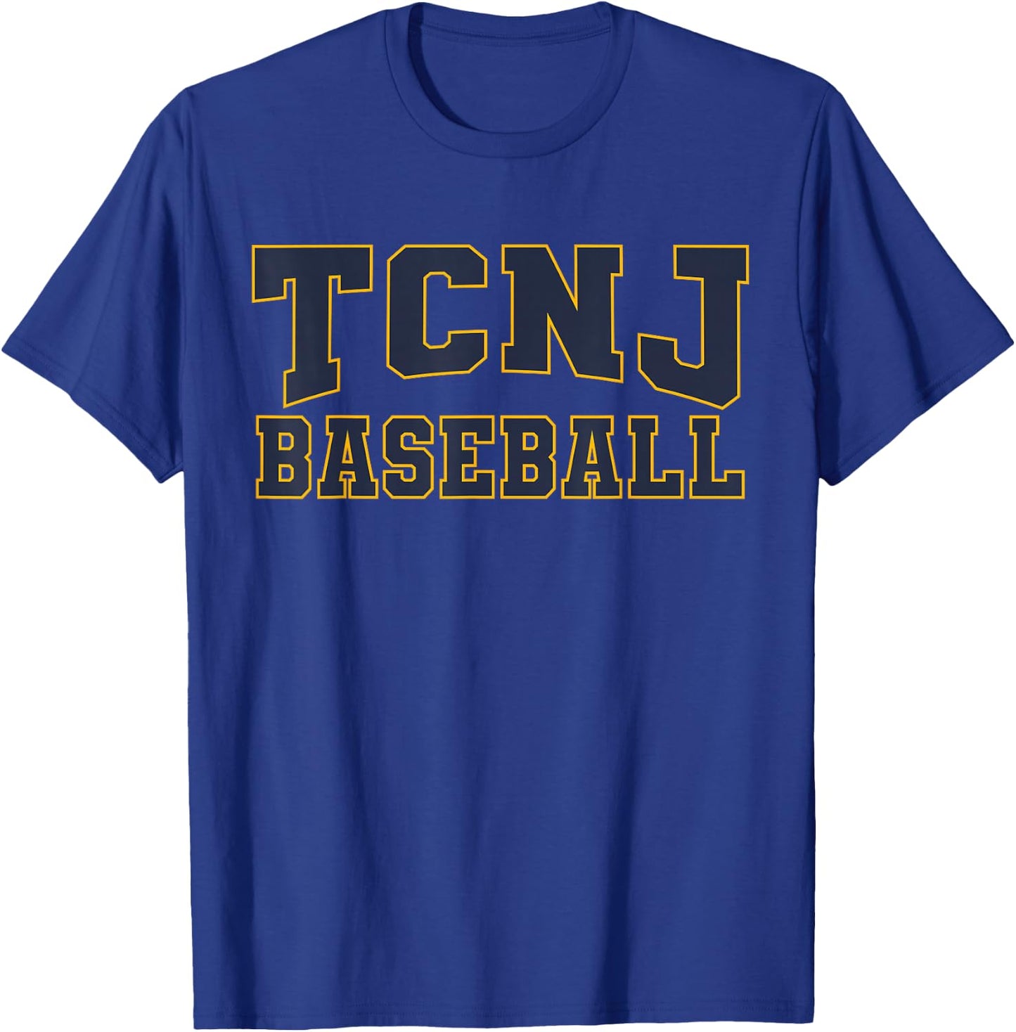 TCNJ Baseball Sports Fan T-Shirt - T-Shirt | Royal