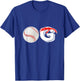 Funny Baseball Dad Coach Men Baseball OG Old School Baller T-Shirt - T-Shirt | Royal