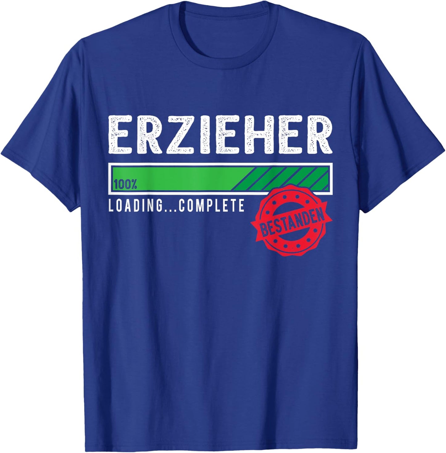 Erzieher Ausbildung Prüfung Bestanden T-Shirt - T-Shirt | Royal