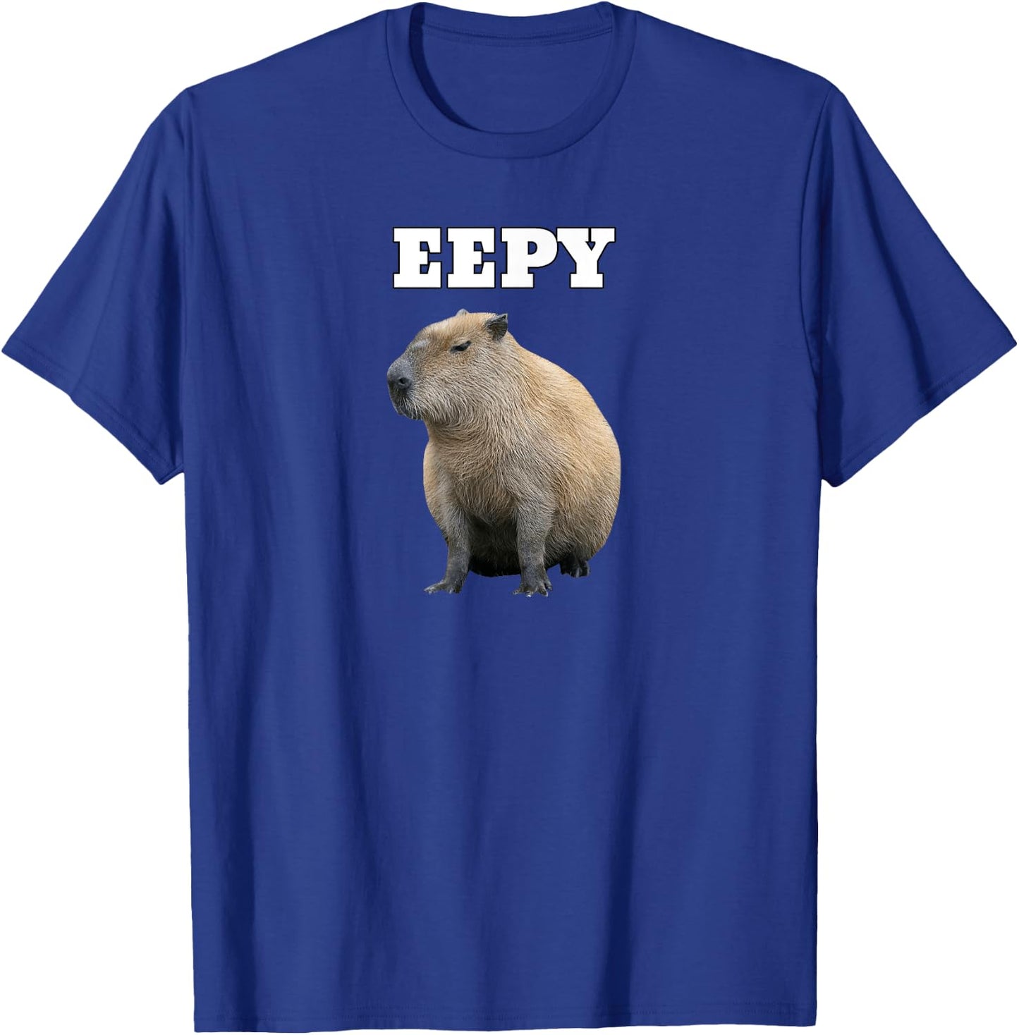 Eepy Capybara, Sleepy Capybara Meme T-Shirt - T-Shirt | Royal