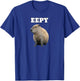 Eepy Capybara, Sleepy Capybara Meme T-Shirt - T-Shirt | Royal
