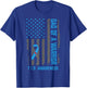 Type 1 Diabetes Awareness T1D Dad of Warrior Type 1 Diabetic T-Shirt - T-Shirt | Royal