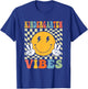 First Day Kindergarten Vibes Back To School Teacher Boy Girl T-Shirt - T-Shirt | Royal