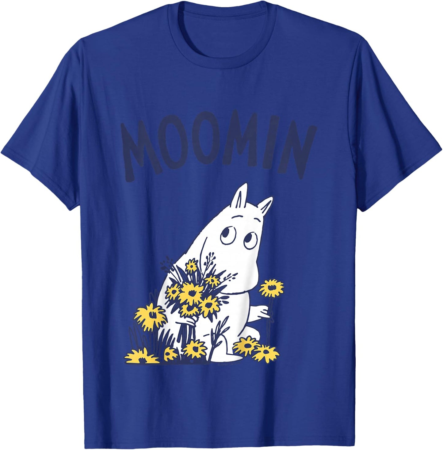 Kids MOOMIN Moomintroll Flowers Kids , white, 2 T-Shirt - T-Shirt | Royal