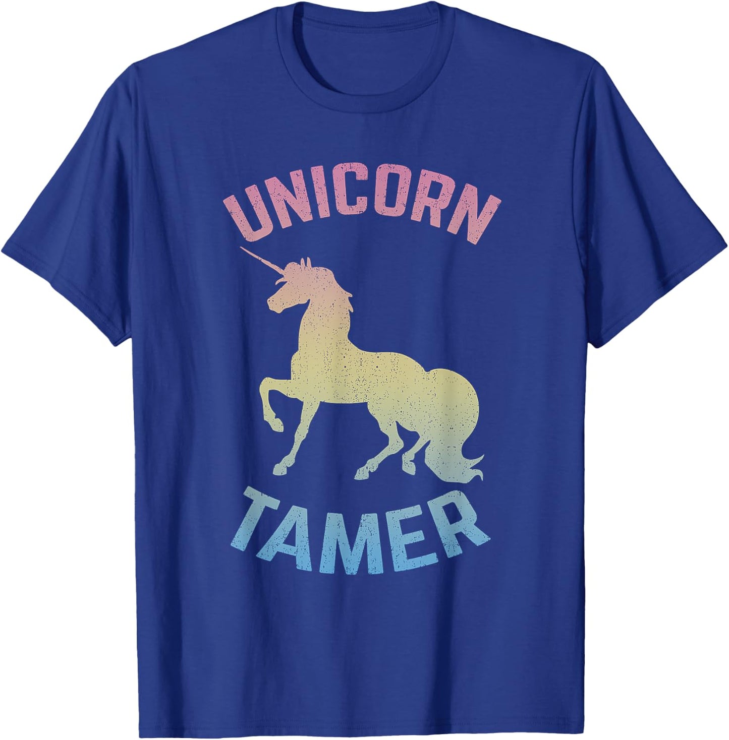 Awesome Girls UNICORN TAMER Rainbow T-Shirt - T-Shirt | Royal