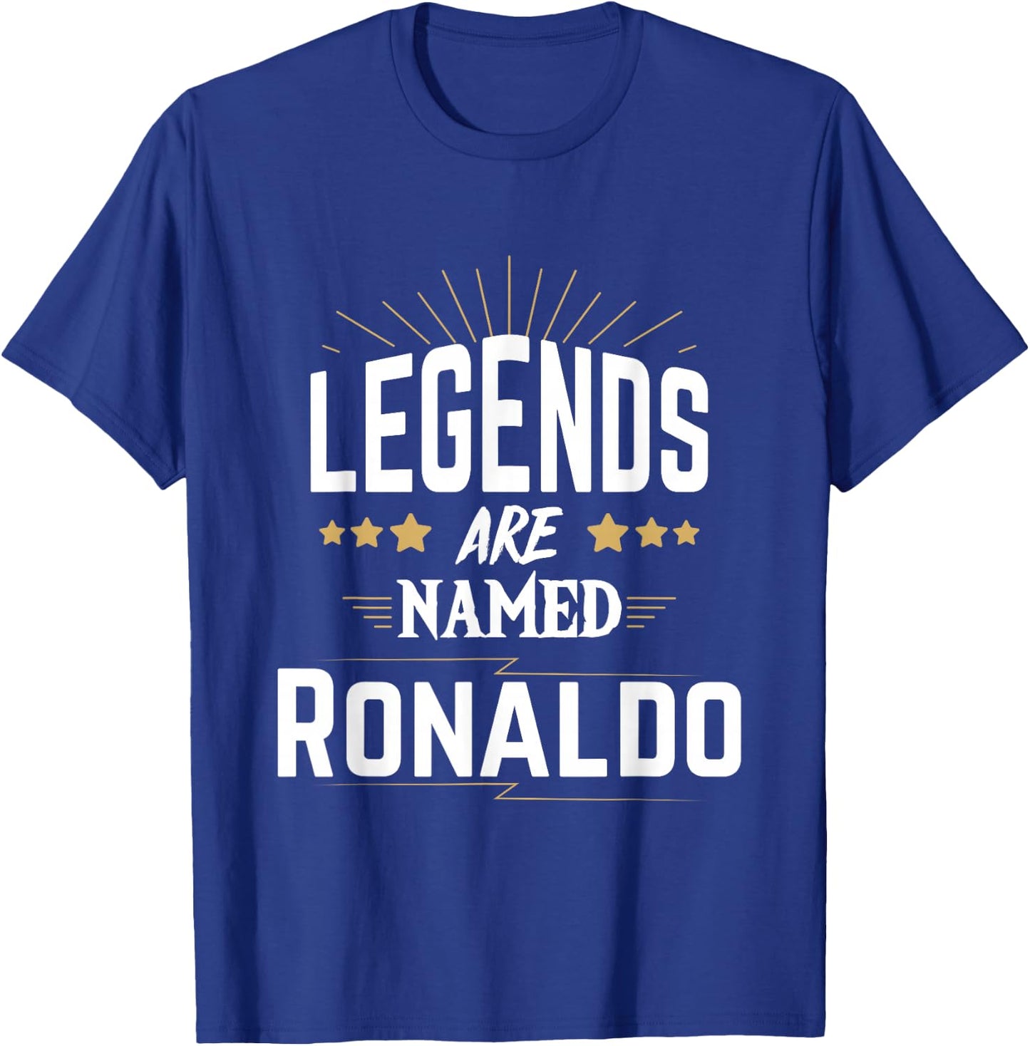Legends are Named Ronaldo T-Shirt - T-Shirt | Royal
