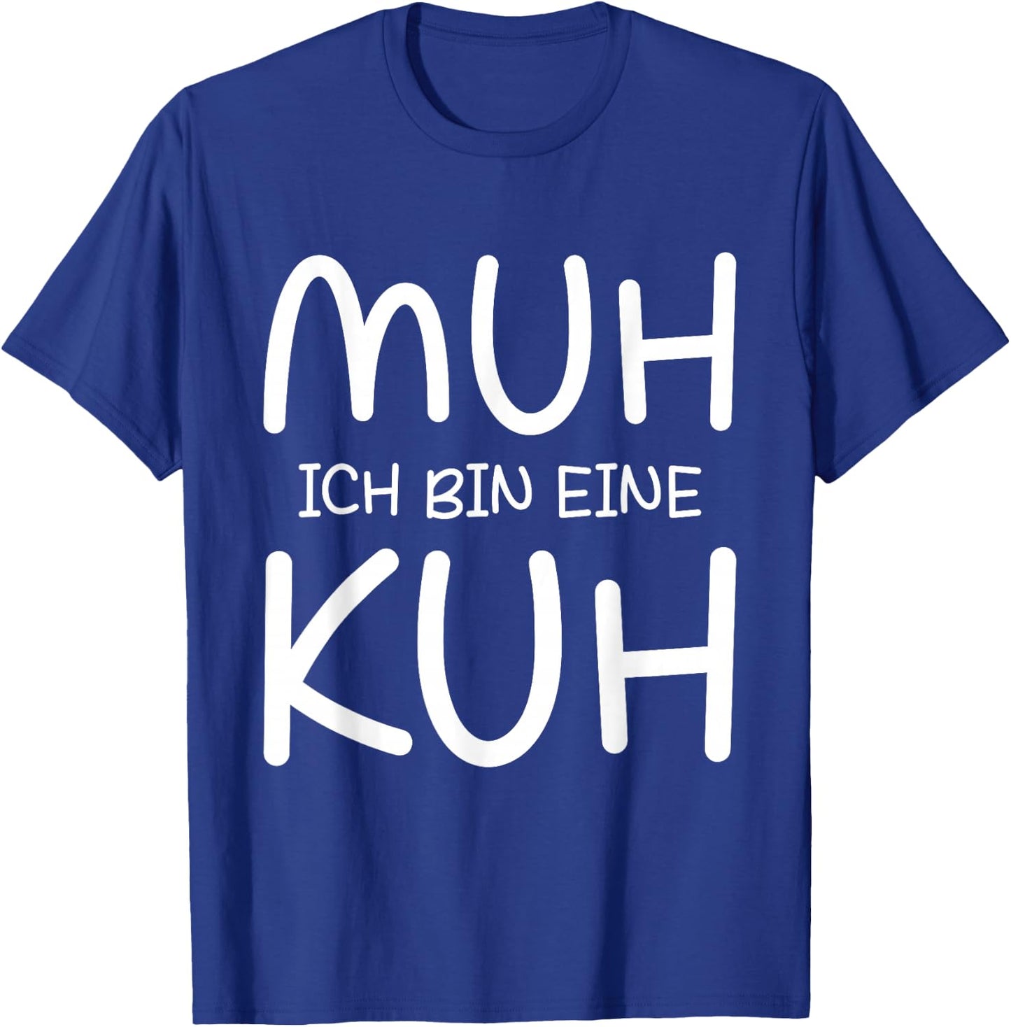 Cow Costume Carnival Costume Cow Muh Ich Bin Eine Kuh , black T-Shirt - T-Shirt | Royal