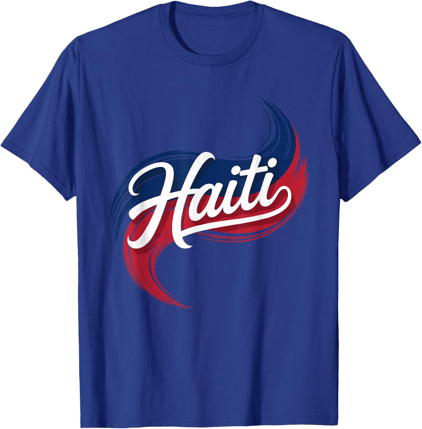 Haiti National Pride Inspired T-Shirt - T-Shirt | Royal
