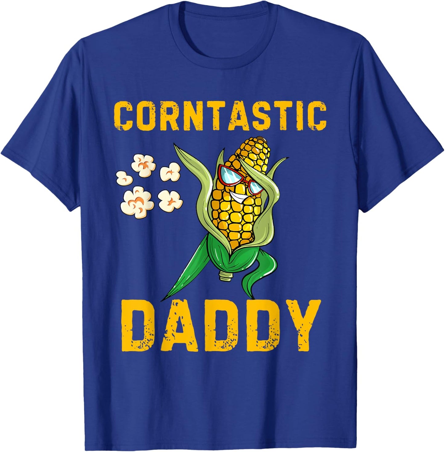Corntastic Daddy Corn Lover Corn Costume Halloween Costume T-Shirt - T-Shirt | Royal