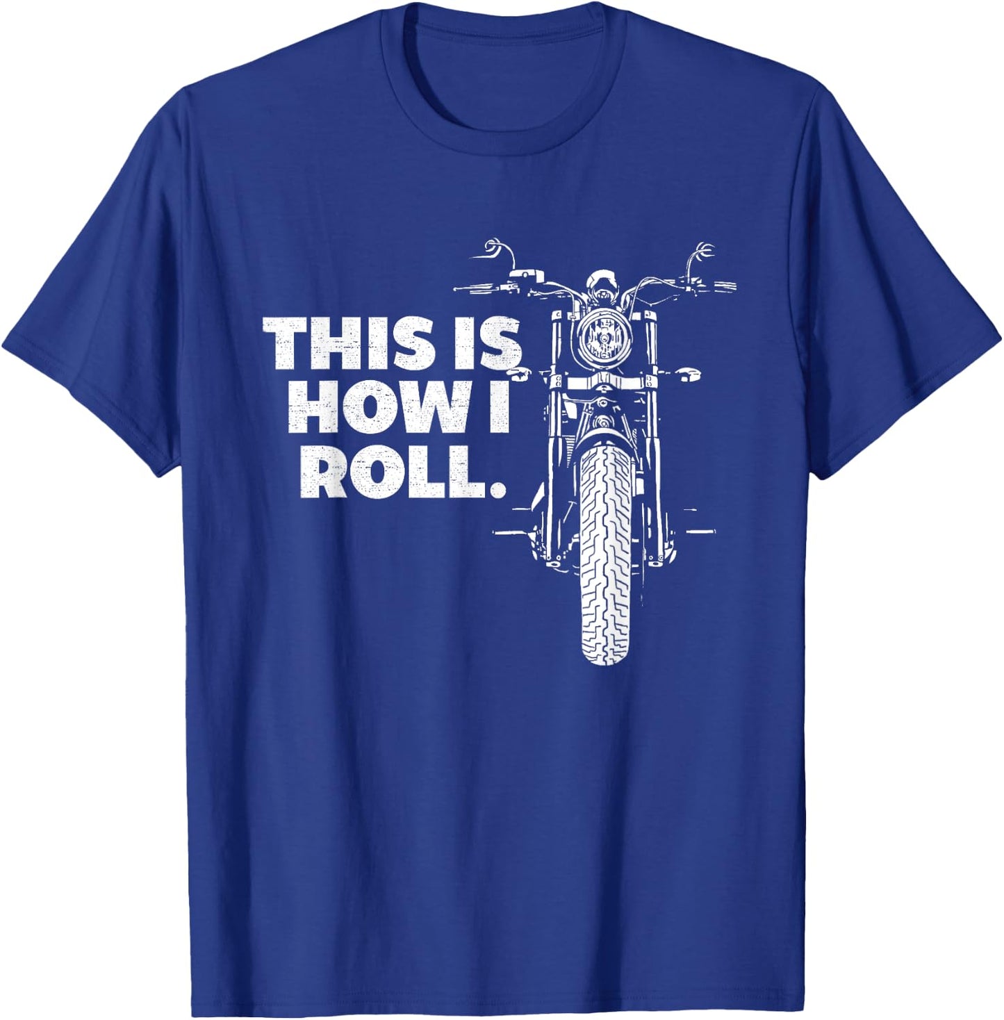 Motorcycle Apparel - Motorcycle T-Shirt - T-Shirt | Royal