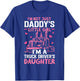 I'm A Truck Driver's Daughter Trucker Girl T-Shirt - T-Shirt | Royal