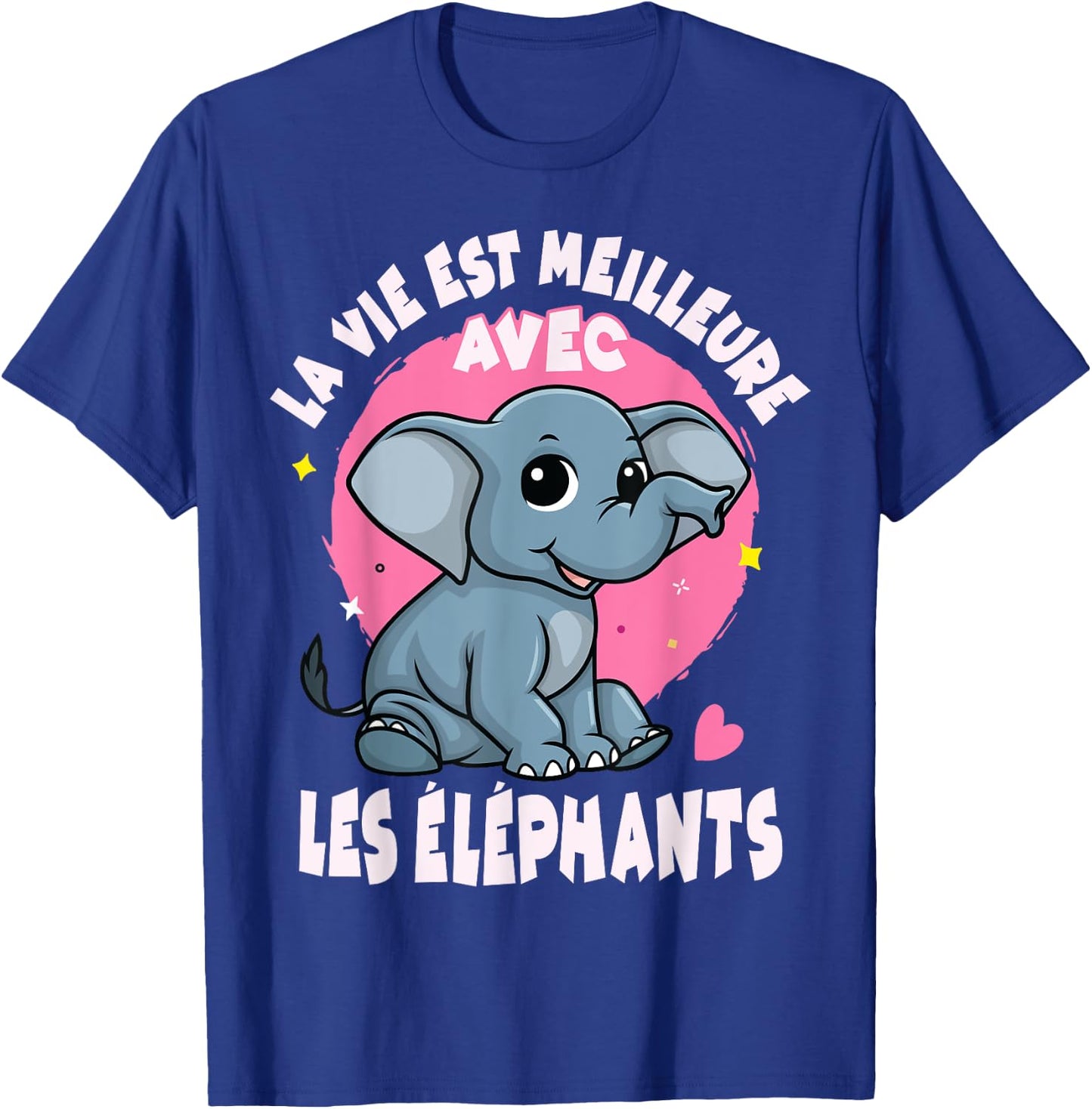 Elephant Child Woman Girl Life with Elephants , Black T-Shirt - T-Shirt | Royal