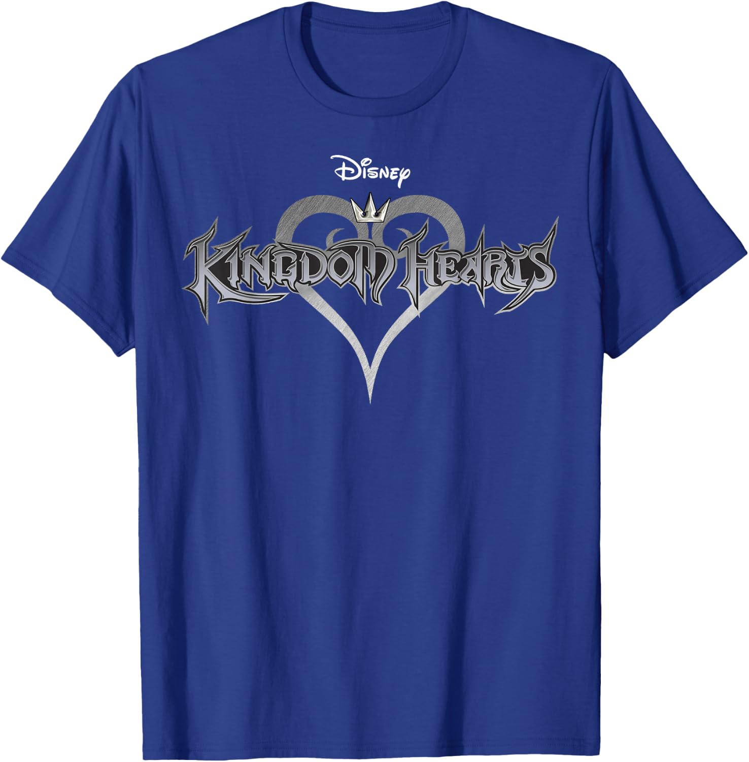 Disney Kingdom Hearts Silver Logo T-Shirt - T-Shirt | Royal