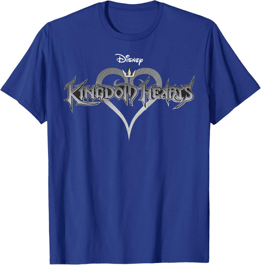 Disney Kingdom Hearts Silver Logo T-Shirt - T-Shirt | Royal