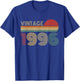 30 Ans Anniversaire Cadeau Rétro Vintage 1996 Hommes Femmes T-Shirt - T-Shirt | Royal