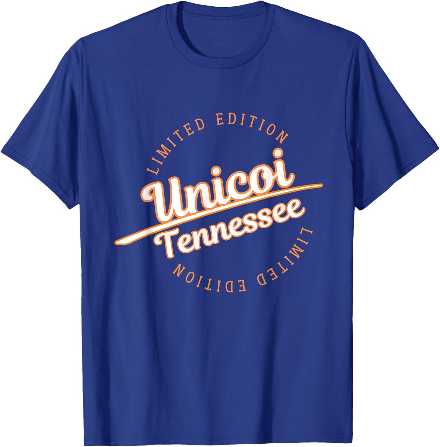 Retro Athletic Unicoi TN Apparel T-Shirt - T-Shirt | Royal