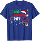 Scrub Top Men Women Xmas T-Shirt - T-Shirt | Royal