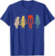 Vintage Guitar Gift Women Music Band Guitarist Stuff T-Shirt - T-Shirt | Royal