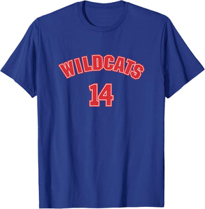 Children's High School Musical Wildcats 14 , Black, 2 T-Shirt - T-Shirt | Royal