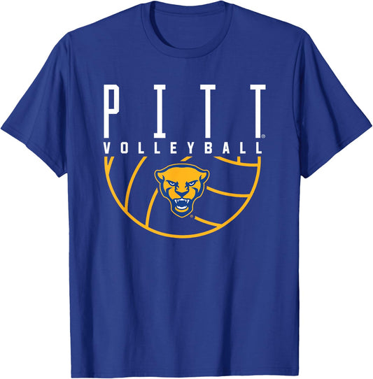 University of Pittsburgh Panthers Volleyball T-Shirt - T-Shirt | Royal