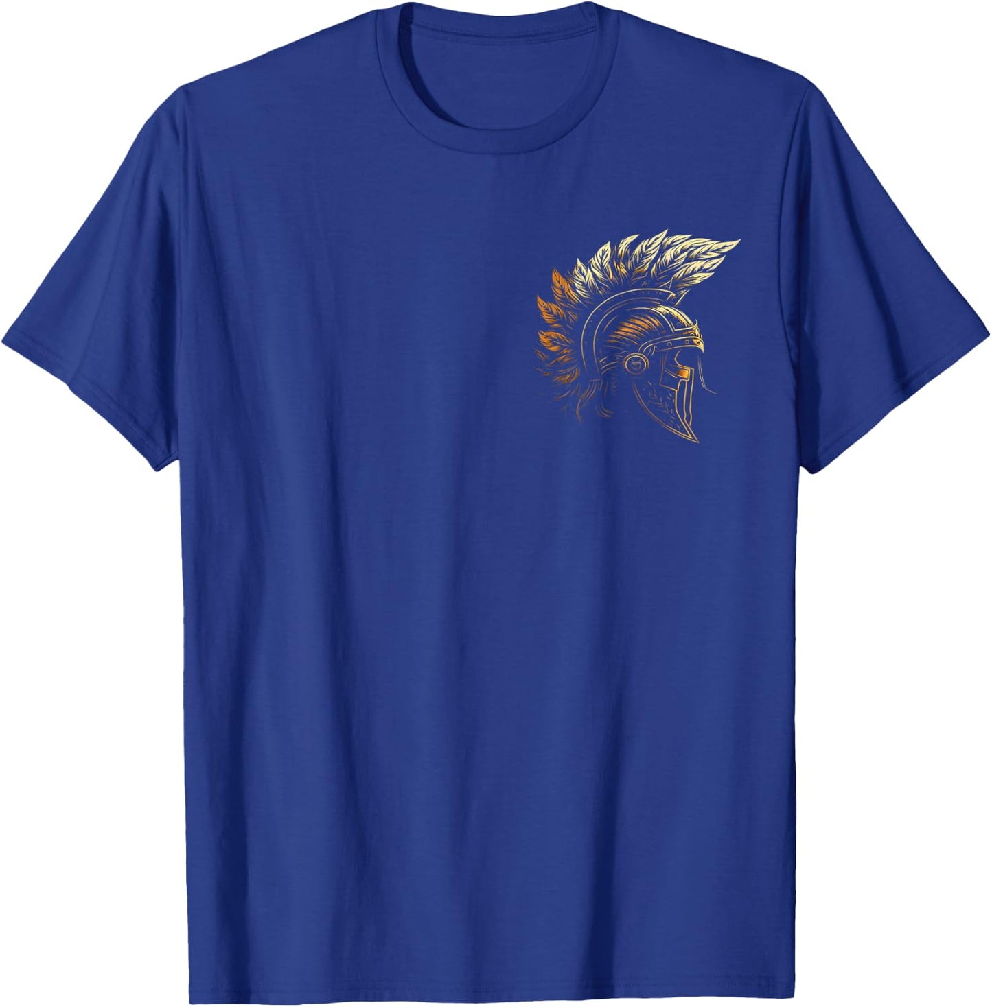 Griechischer Krieger Spartan Leonidas Gladiator Gladiator Helm T-Shirt - T-Shirt | Royal