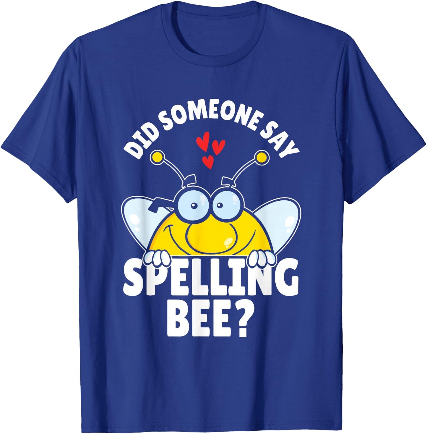 Spelling Bee Competition Word Speller School Spelling Bee T-Shirt - T-Shirt | Royal