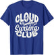 Paramotor Cloud Surfing Club T-Shirt - T-Shirt | Royal