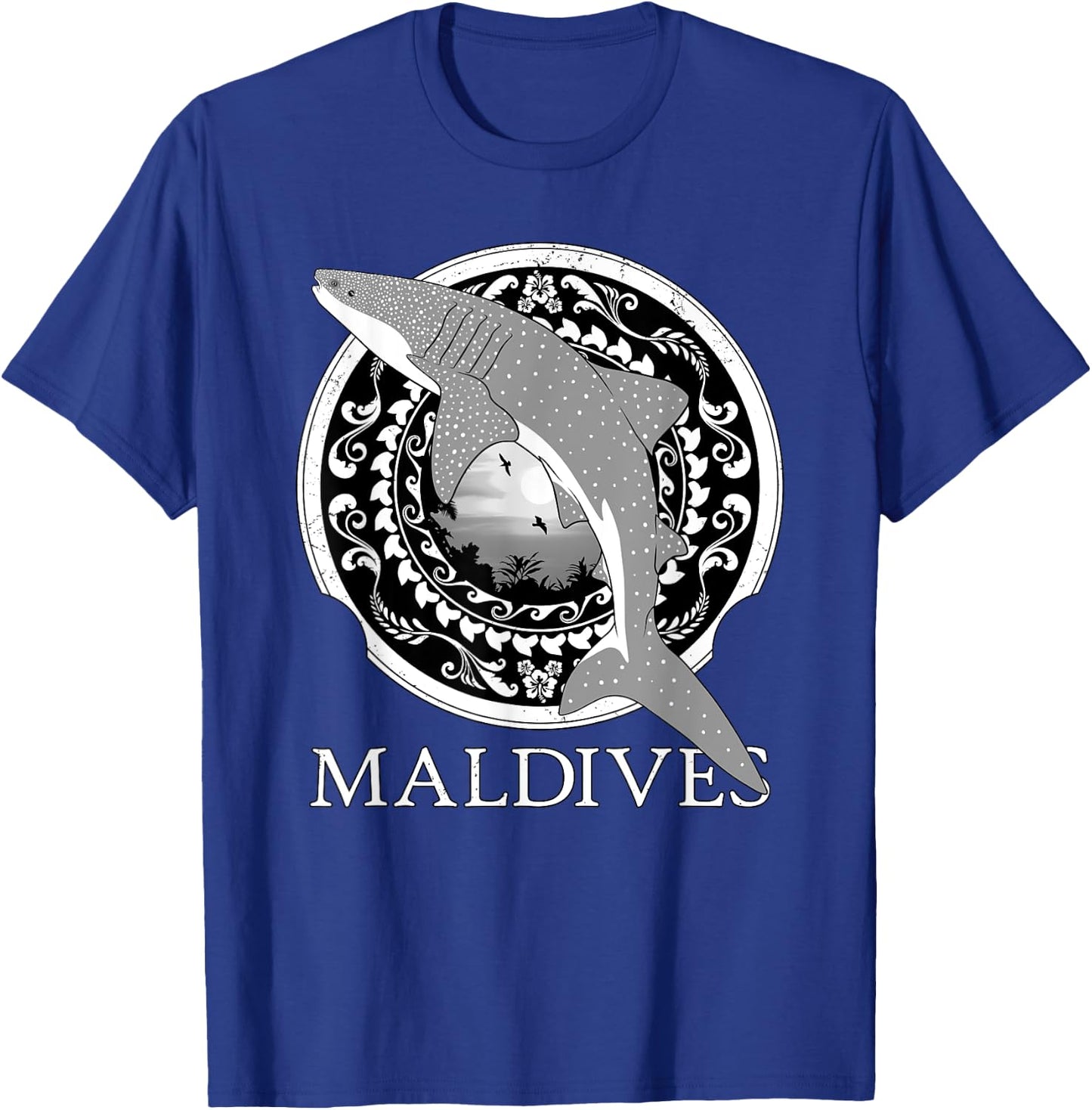 Walhai Republik der Malediven T-Shirt - T-Shirt | Royal