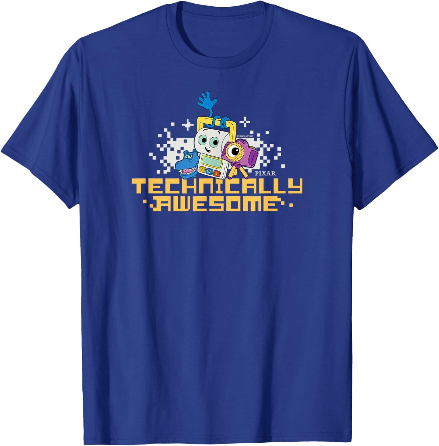 Toy Story 5 - Technically Awesome Smarty Pants Atlas Snappy T-Shirt - T-Shirt | Royal