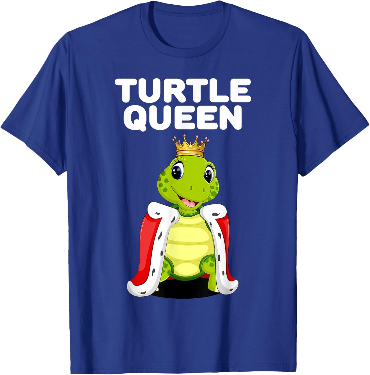 Turtle Queen | Turtle Lover Shirt Tortoise Pet Turtle T-Shirt - T-Shirt | Royal