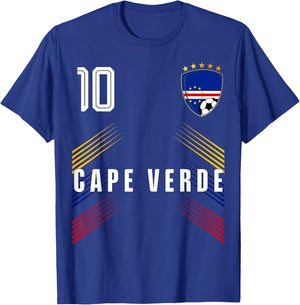 Cape Verde Flag Cape Verdean Pride Lovers T-Shirt - T-Shirt | Royal