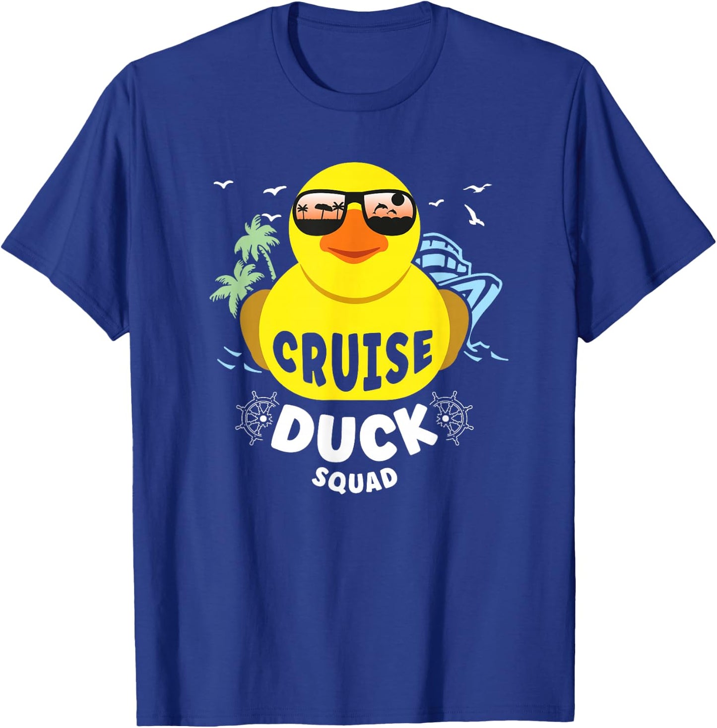 Duck Cruise Rubber Duck Squad women boys girls T-Shirt - T-Shirt | Royal