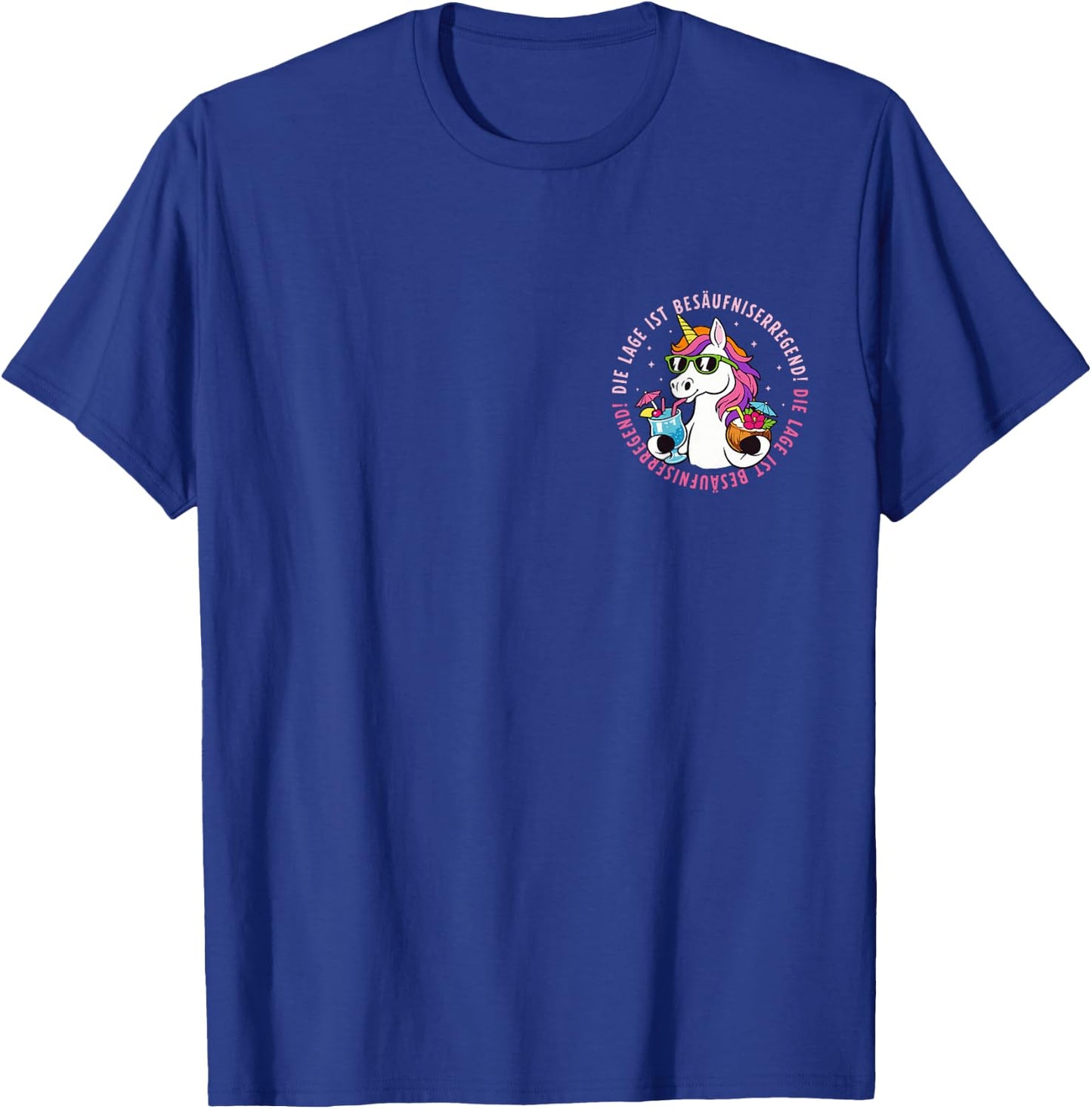 Witzig - Die Lage Ist Besäufniserregend, klein T-Shirt - T-Shirt | Royal