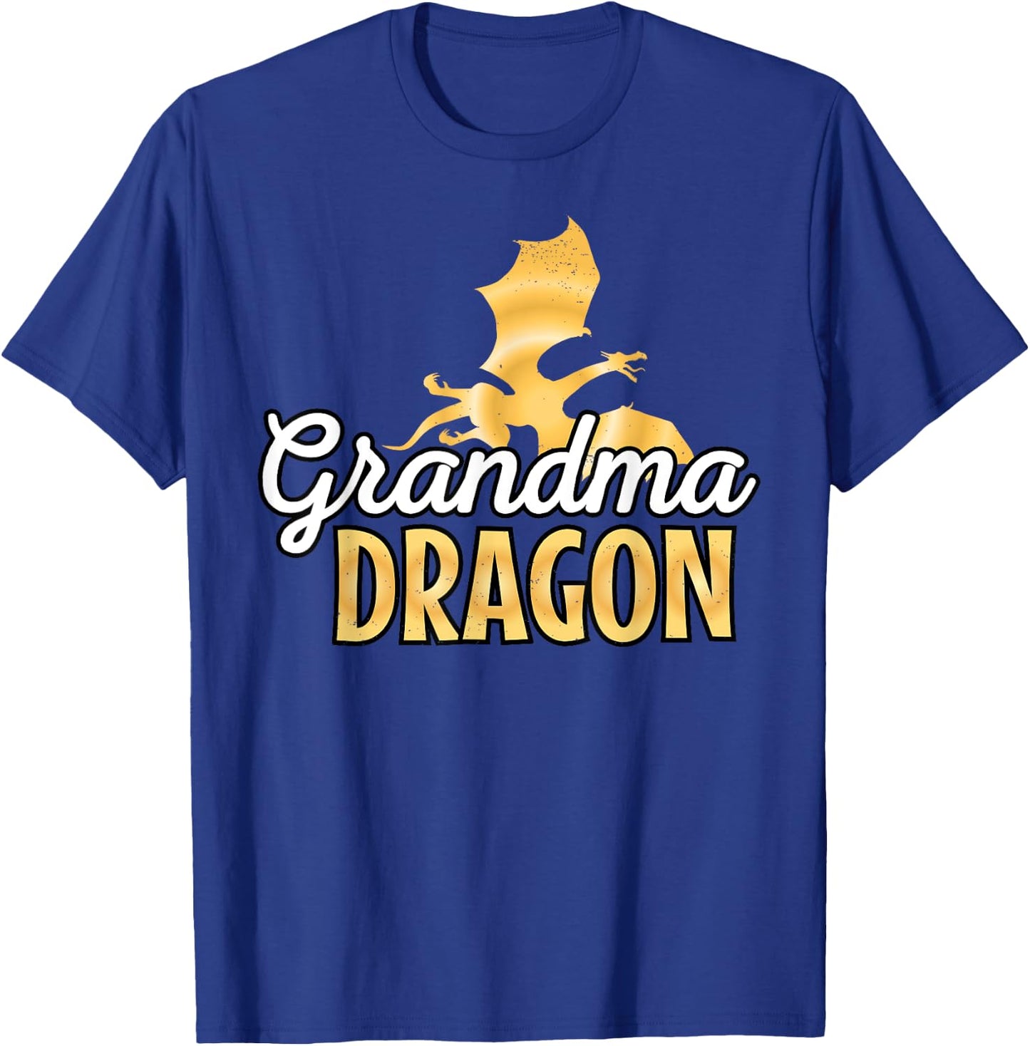 Grandma Dragon Mythical Legendary Creature Grandmother T-Shirt - T-Shirt | Royal
