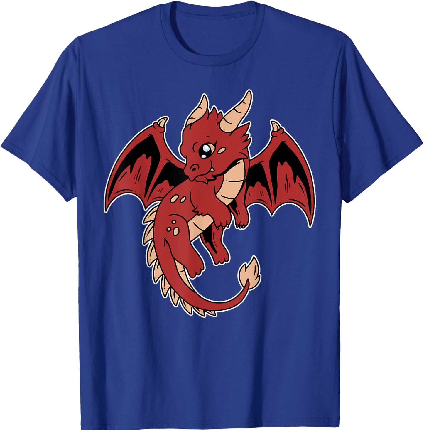 Mythical Cute Kawaii Dragon Baby Fantasy T-Shirt - T-Shirt | Royal