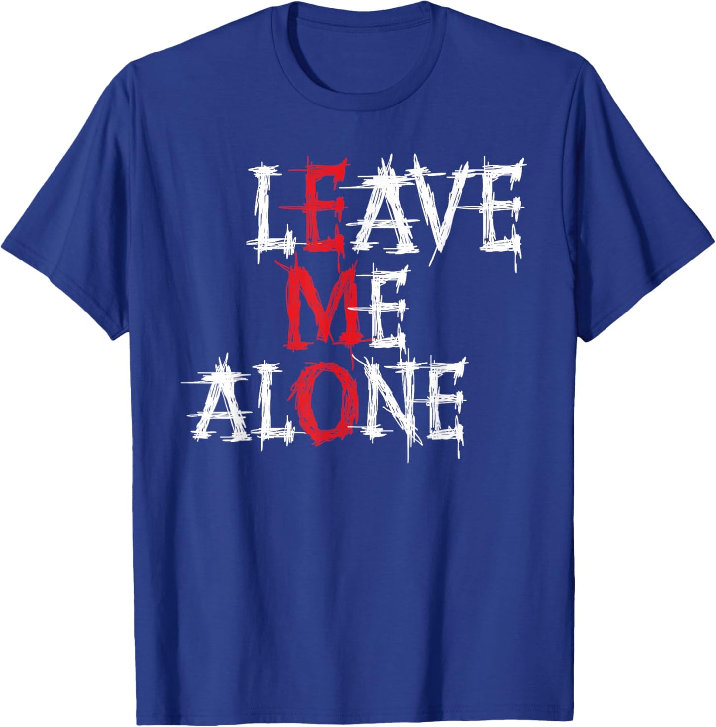 Emo Leave Me Alone Punk Gothic Goth T-Shirt - T-Shirt | Royal