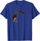Bird Series. Golden Eagle. T-Shirt - T-Shirt | Royal