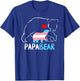 Trans Papa Bear Proud Dad Rainbow Transgender Father's Day T-Shirt - T-Shirt | Royal