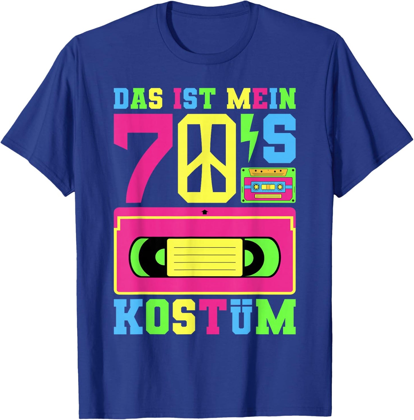 70s Costume 70s Outfit 70s Theme Party 70s , black T-Shirt - T-Shirt | Royal