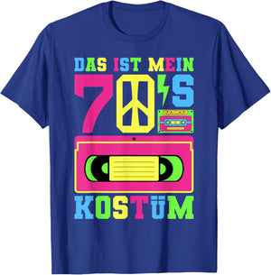 70s Costume 70s Outfit 70s Theme Party 70s , black T-Shirt - T-Shirt | Royal