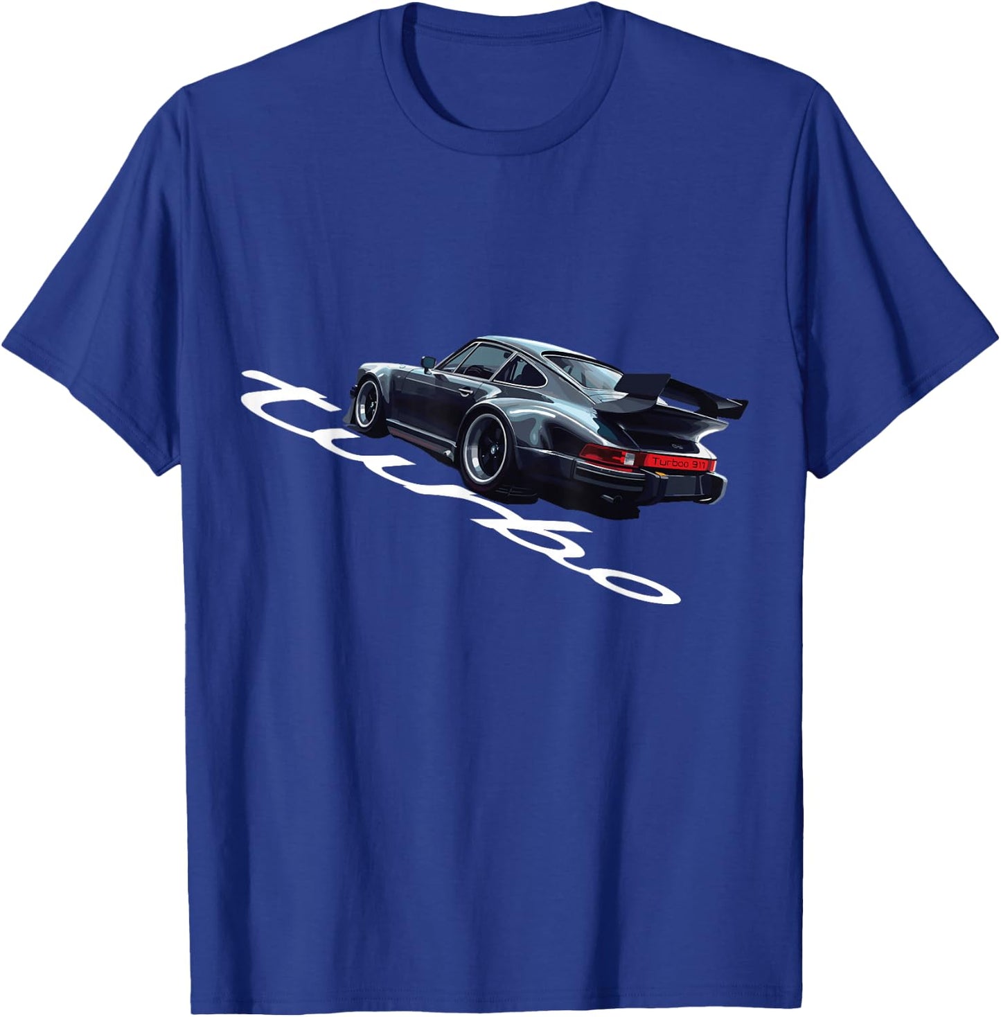 964 911 Sports Car Turbo , black T-Shirt - T-Shirt | Royal