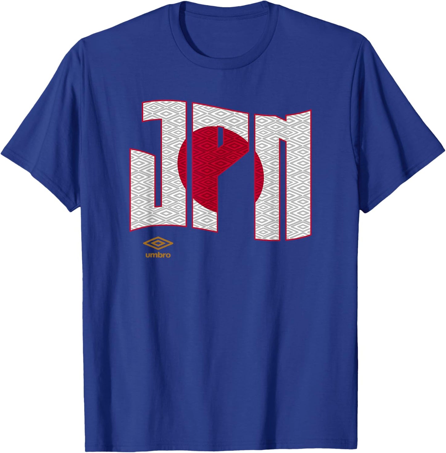 Umbro International Soccer Wavy Japan Logo T-Shirt - T-Shirt | Royal