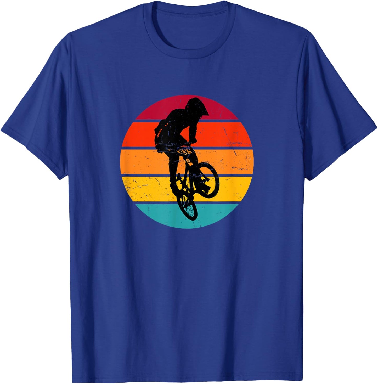 Radfahren Herren bmx bmx jungen Damen bmx fahrrad T-Shirt - T-Shirt | Royal