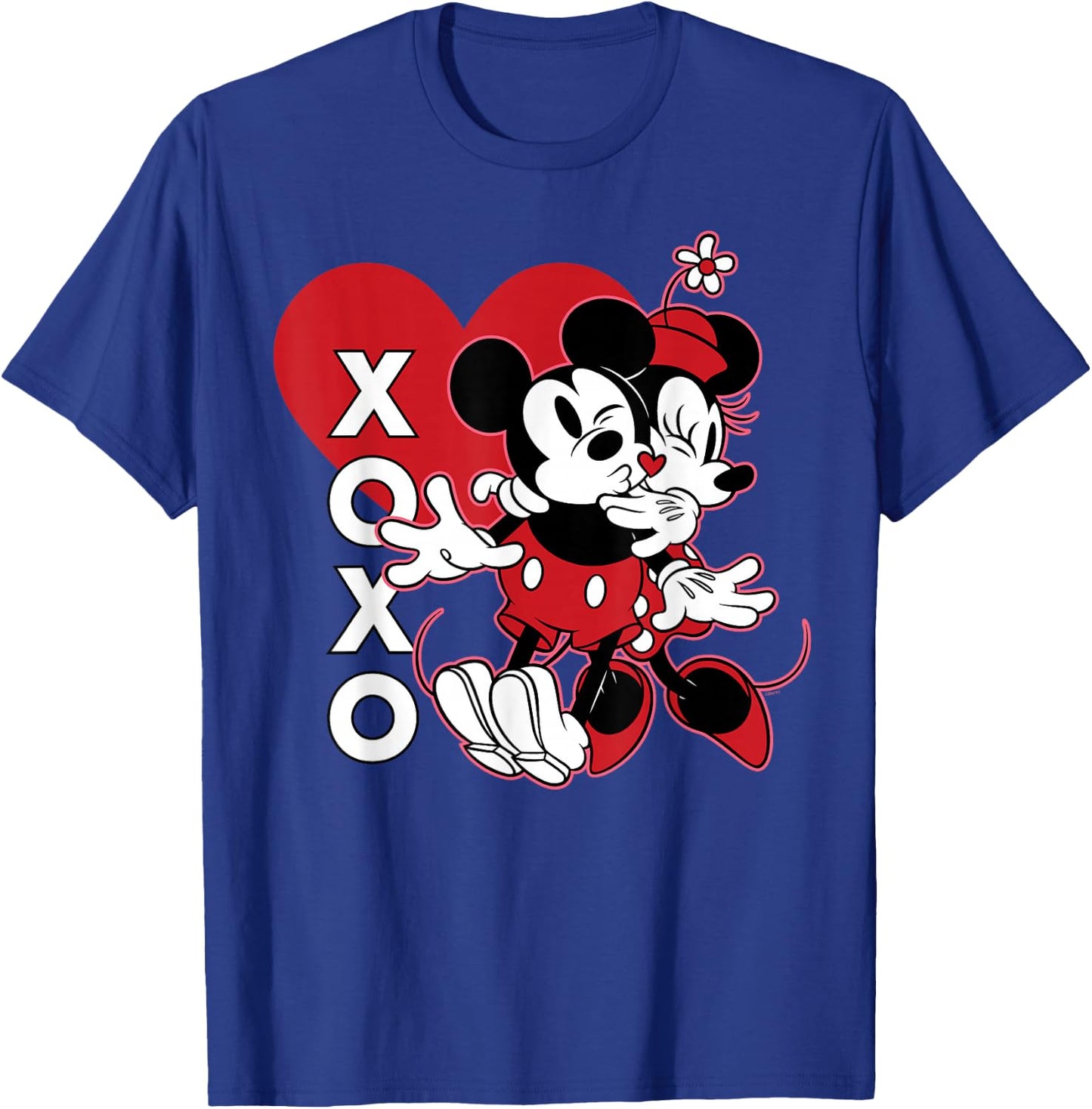 Disney Mickey & Minnie XOXO Valentine’s Day Hugs and Kisses T-Shirt - T-Shirt | Royal