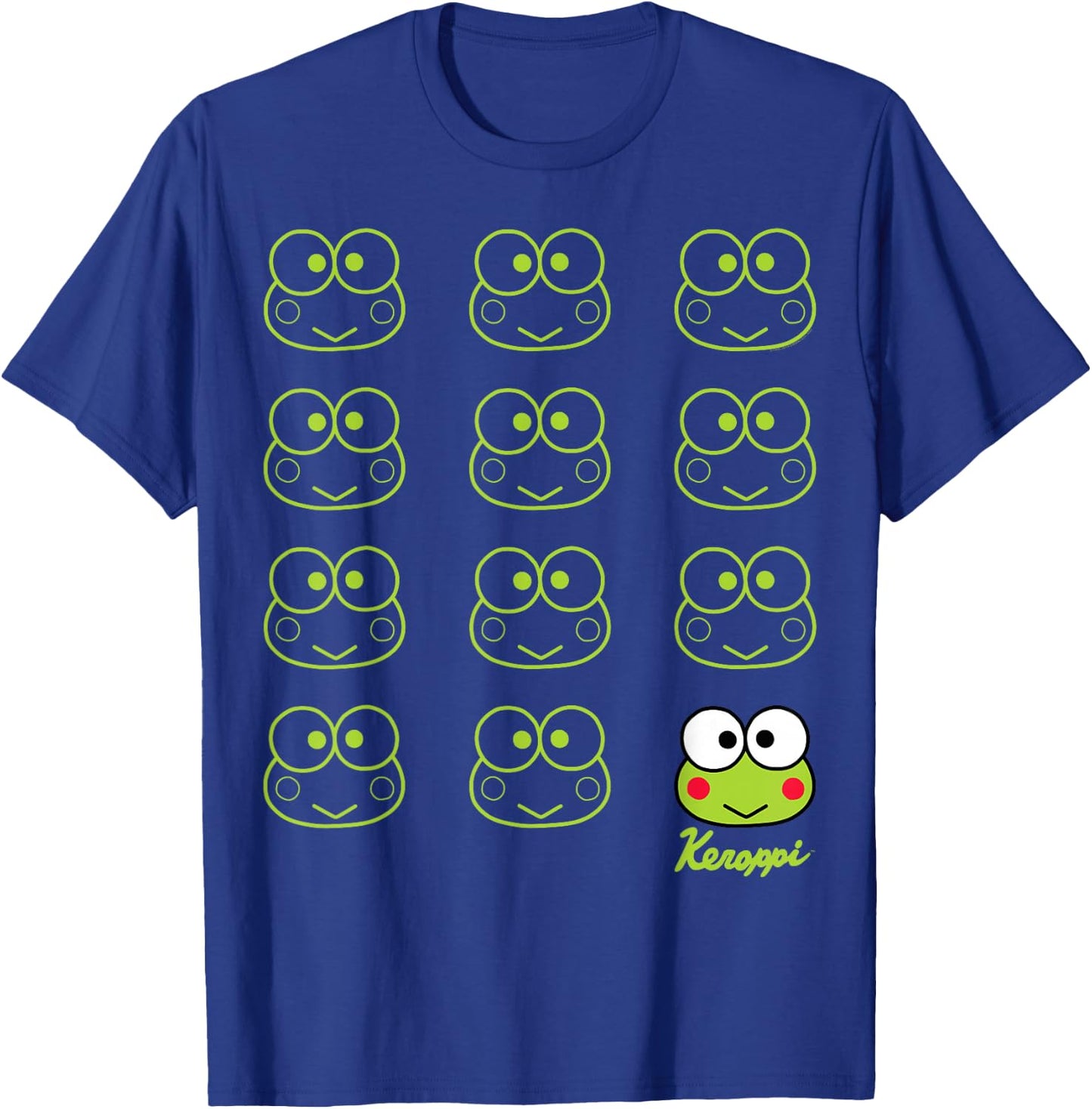 Keroppi Real T-Shirt - T-Shirt | Royal