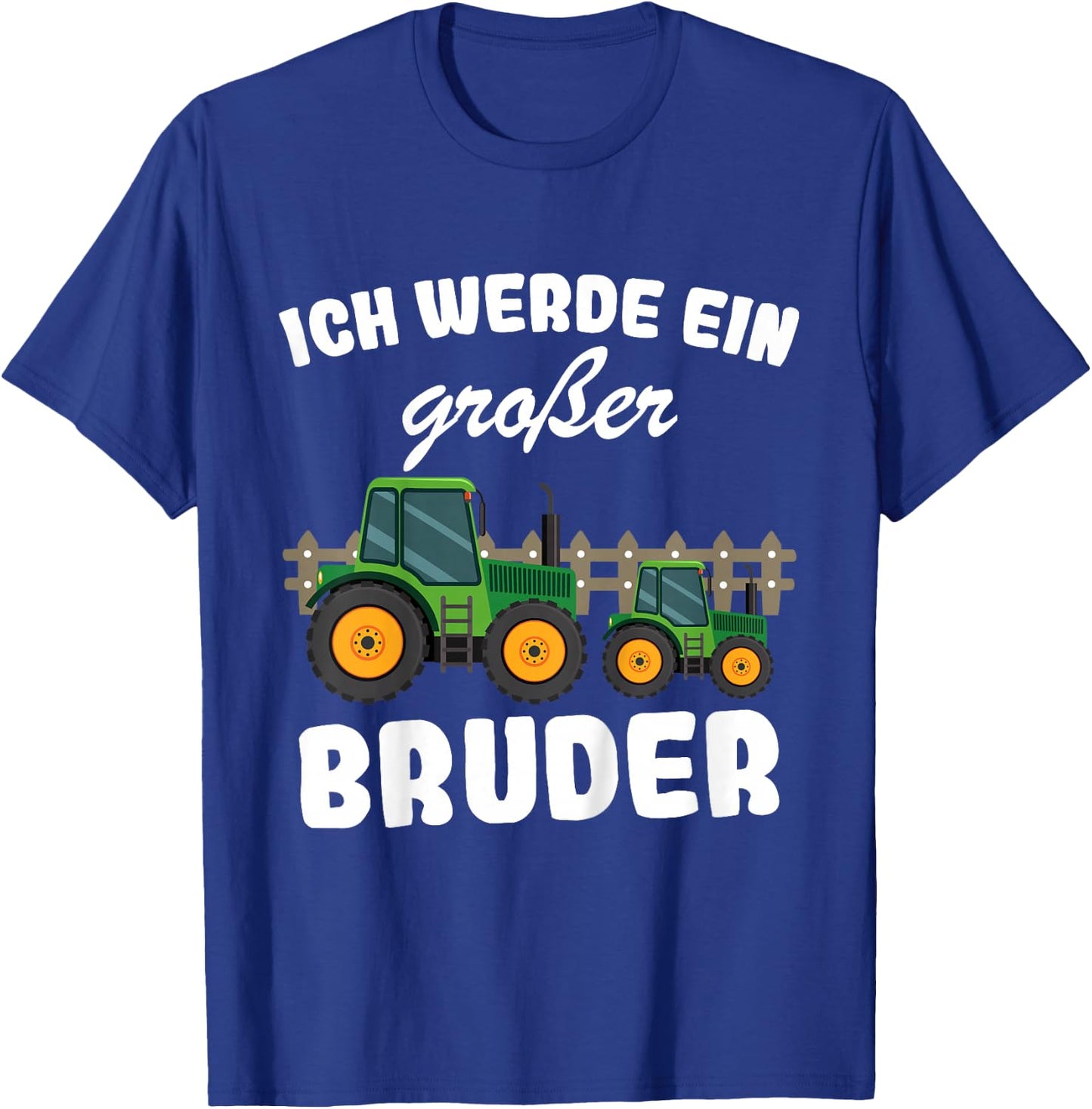 Children's with German Text "Ich Werde Großer Bruder 2023", black, 80 T-Shirt - T-Shirt | Royal