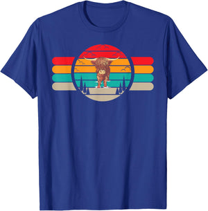 Highland Cow T-Shirt - T-Shirt | Royal