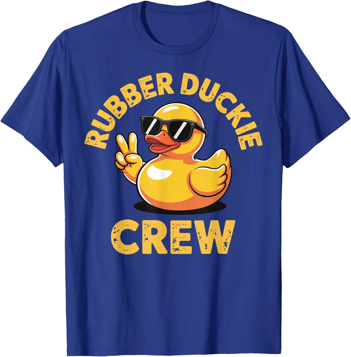 Rubber Duckie Crew T-Shirt - T-Shirt | Royal